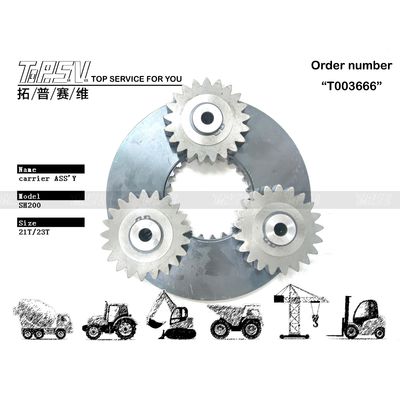 포장 크기 포장 유형에 따라 heavy duty SH200 CX210 발굴기 Swing 1 스테이지 캐리어 ASSY