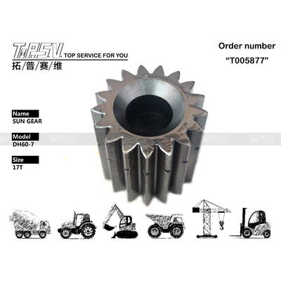 튼튼한 DH60-7 굴삭기 주행 2단 선기어 간편 설치