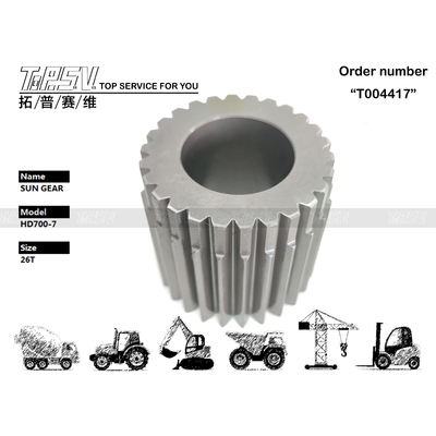 HD700-7 발굴기 스윙 2단계 태양 기어 기계 발굴기 드라이브 모터 운송 패키지