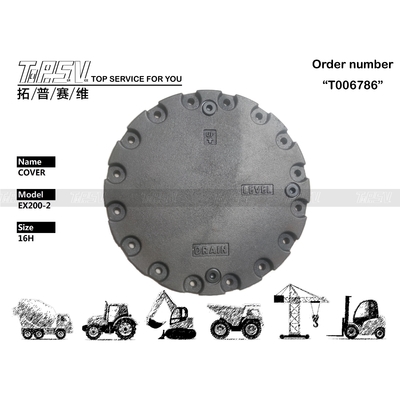 2028763 맞춤형 EX200-2 굴삭기 이동 커버 기어 맞물림 마모 및 찢김 저항