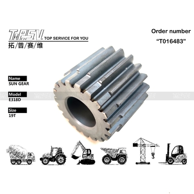 199-4630 고정밀 E318D 굴삭기 선회 2단 선 기어