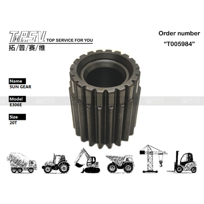 E306E 굴삭기 주행 2단 선기어 구동 모터 고정밀