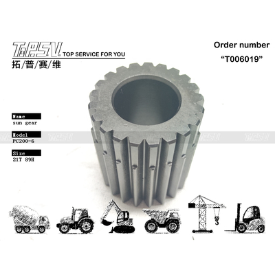20Y-27-22130 수압 모터 드라이브 PC200-6 발굴기 여행 2 단계 태양 기어 쉽게 설치 및 원활한 운영을 위해 강철로 만들어졌습니다.
