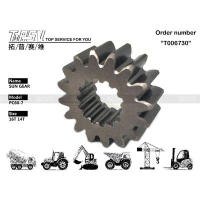 높은 내구성 PC60-7 발굴기 여행 태양 기어 가용성 및 수압 모터 드라이브