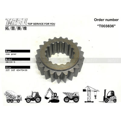 운송 포장 처리된 가방 DH220-5 굴삭기 스윙 1단 선 기어 (굴삭기 변속 시스템용) 굴삭기 기계에 사용