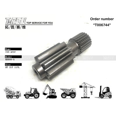 검은색 HD800-5 굴삭기 주행 선 기어 드라이브 모터, 간편한 설치 및 중장비용