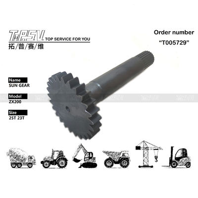 2042351 고내구성 ZX200 굴삭기 주행 1단 선기어 드라이브 모터 중장비 기계용 우수한 성능