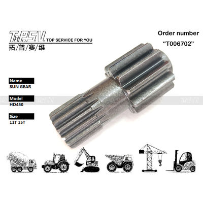 HD450 굴삭기 이동 선 기어, 다양한 굴삭기 모델 호환, 굴삭기 변속 시스템 기어 오일 유지보수