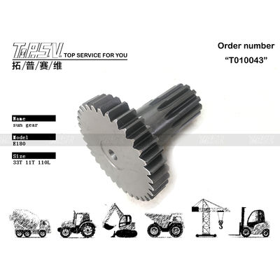 Energy Mining E180 굴삭기 주행 1단 태양 기어 (내구성이 뛰어난 기어 오일 및 유지보수 포함)