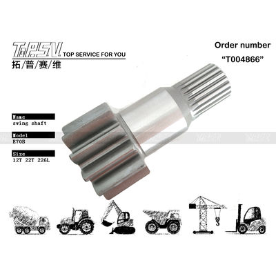 099-6561 고강도 E70B 굴삭기 스윙 피니언 모터 부품의 원활한 기능 기어 맞물림
