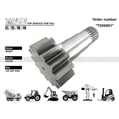 353-0539 높은 내구성 다른 E312D 발굴기 스윙 리듀서 픽니온 뷰 이미지 및 열 처리