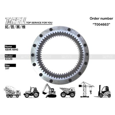 191-2613 유압 모터 드라이브 E312D 굴삭기 스윙 기어 링 박스 - 굴착 작업의 생산성 및 성능 극대화