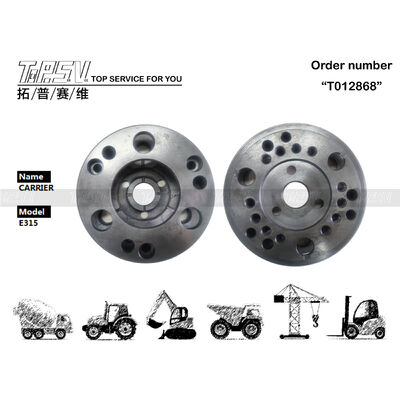 102-6512 굴삭기 블랙 E315B 굴삭기 트래블 3단 유성 캐리어, 다양한 굴삭기 모델과 호환 가능, 고강도 성능을 위해 설계됨