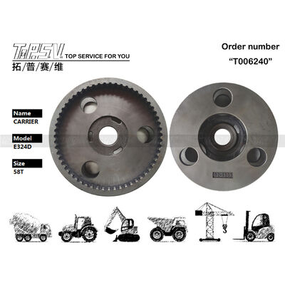 267-6799 거래 가방 운송 포장 E324D 발굴기 여행 3단계 행성 운반기 에너지 광업 부문에 설계 된 철강 구조 운영을 보장합니다