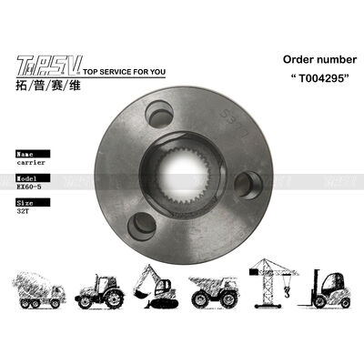 4397239 검은색 EX60-5 발굴기 스윙 2 단계 행성 운반기 내구성 부품 발굴기 수리 및 유지 보수에 이상적입니다 운송 포장 거래 가방
