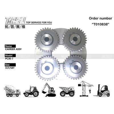 FUGHC-31-1262 유압 모터 드라이브 헤비 듀티 PC30-7 굴삭기 이동 2단계 캐리어 ASSY 및 중공업 건설 작업의 요구 사항을 충족하도록 제작된 내구성 굴착 장비