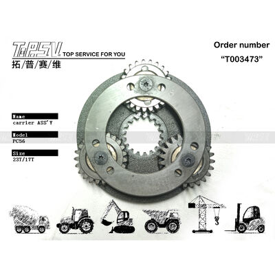 PC56 굴삭기 선회 1단 캐리어 ASSY 부품 (선회 드라이브용 굴삭기 부품)