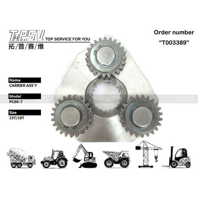 PC60-7 굴삭기 선회 1단 캐리어 ASSY 부품 (선회 드라이브 굴삭기 예비 부품용)