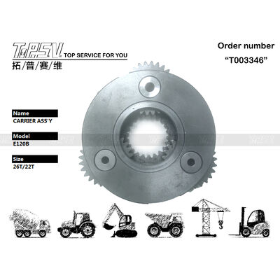 108-9188 E312 발굴기 스윙 1 스테이지 캐리어 ASSY 스윙 드라이브를 위한 발굴기 부품