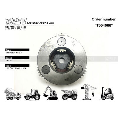 ZX120 굴삭기 선회 2단 캐리어 ASSY 부품, 선회 드라이브 굴삭기 예비 부품