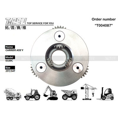 E320C 발굴기 스윙 2 스테이지 캐리어 ASSY 스윙 드라이브를 위한 발굴기 부품