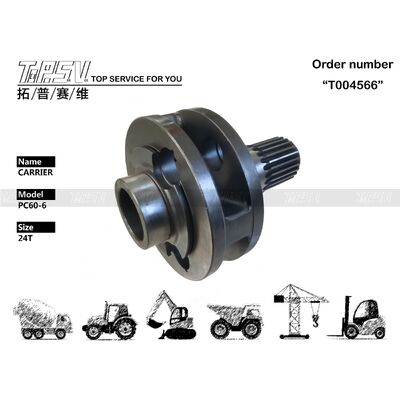 201-26-61211 스윙 드라이브 굴착기 예비 부품을 위한 PC60-6 굴착기 스윙 캐리어