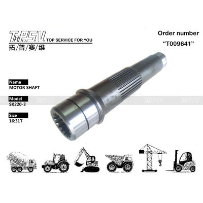 품질  2441U739S1 Excavator Hydraulic Motor Shaft FOR KOBELCO SK220-3 SK220-4 공장