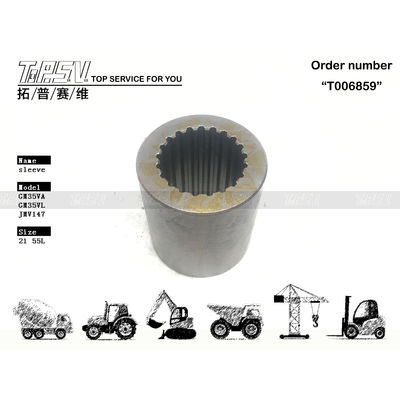 검은색 GM35VL 발굴기 스프라인 수압 펌프 결합 XKAH-00022