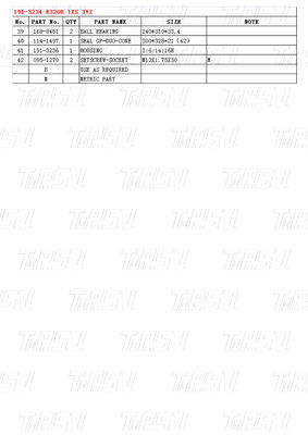 블랙 수압 191-3234 E320B 발굴기 여행 드라이브 카탈로그 엔진 무거운 장비 수리