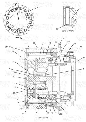 블랙 수압 191-3234 E320B 발굴기 여행 드라이브 카탈로그 엔진 무거운 장비 수리