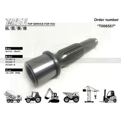 708-8F-32110 호환 PC200-6 발굴기 최종 드라이브 모터 샤프트 발굴기 기계 및 다양한 브랜드에 이상적입니다.