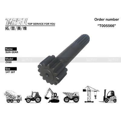 0922107 ZX60 굴삭기 주행 1단 선기어 기어 박스 (기계 수리점용)