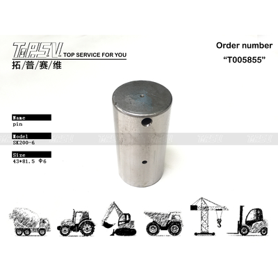 고내구성 SK200-6 굴삭기 주행 2단 기어 핀 (기계 수리점용)