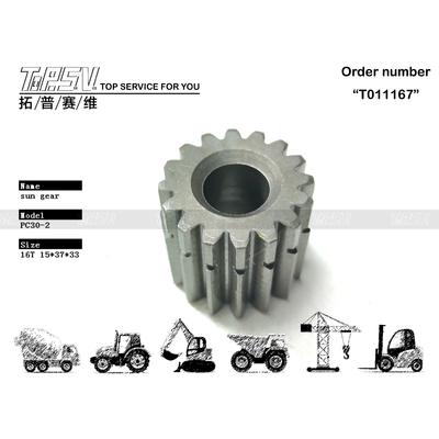 고정밀 PC30-2 굴삭기 주행 2단 선기어