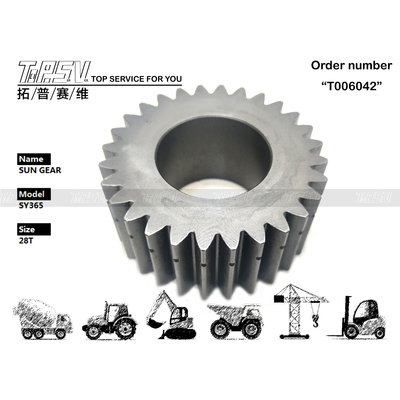 노력과 번거로움 없이 설치 SY365 발굴기 여행 2 단계 태양 기어