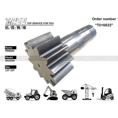 SY245H 발굴기 스윙 피니언 예비 부품 전자 부품 기계용 마모 저항