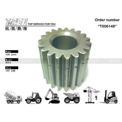 6I-6518 고 정밀 E311 발굴기 여행 2 단계 태양 기어 설치가 쉽다