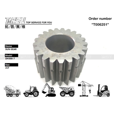 K9000794 간편 설치 DH300-7 트래블 3단 선 기어 원활한 작동 굴삭기 변속 시스템 강철 재질