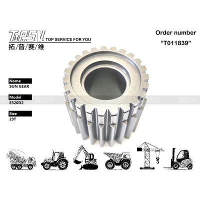 367-8368 색상 검은색 E320D2 발굴기 스윙 2 단계 태양 기어 기계 정비 작업장에서 행성 감소기