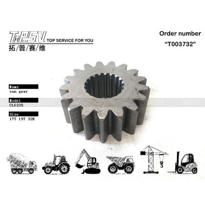 41A0112 고 정밀 CLG225 발굴기 스윙 1단계 태양 기어 모터 부품 및 즉시 배송 준비