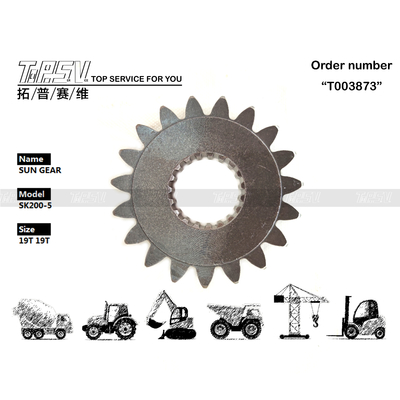 YN32W01007P1 고 정밀 SK200-5 발굴기 스윙 1 단계 태양 기어 중량 발굴기 기계