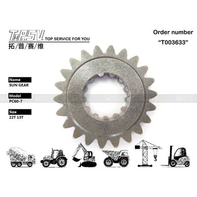 201-26-71150 PC60-7 굴삭기 스윙 1단 선 기어 모터 (유압 모터 드라이브 포함) - 설치 용이, 안정적인 성능