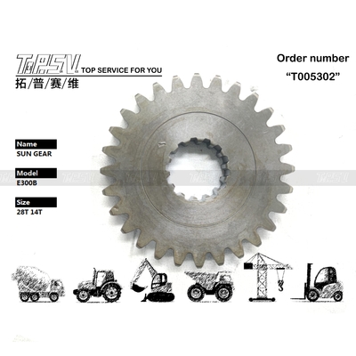 에너지 채굴 및 내구 재료용 강철 R300-5 굴삭기 감속기 기어 부품