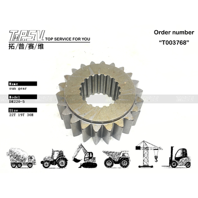 최고 수준의 DH220-5 발굴기 스윙 1 단계 태양 기어 에너지 채굴 필요에 대한 모터 부품