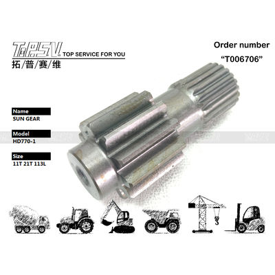 HD770-1 발굴기 여행 태양 기어 부품 유지 보수 기어 기름으로 최고의 성능을 얻으십시오