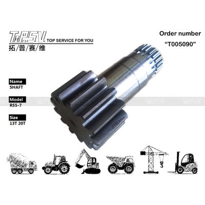 HHI-05-WP02 에너지 채굴 기타 R55-3 굴삭기 스윙 피니언 감속기 부품, 내마모성 및 내구성이 뛰어남