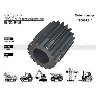 3085569 고내구성 ZX120 굴삭기 주행 2단 선기어, 과부하 및 높은 요구 사항에 적합
