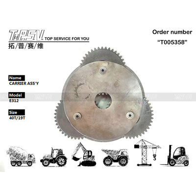 생산성 향상을 위한 블랙 색상의 에너지 채굴 E312 굴삭기 이동 1단계 캐리어 ASSY 장치