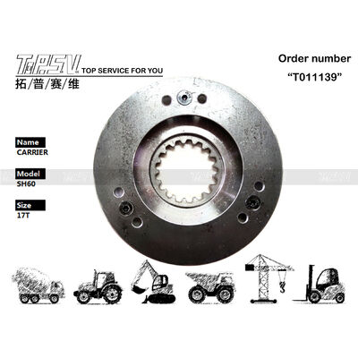 XKBR-00069 블랙 R80-7 발굴기 스윙 1 단계 운반 장치로 장착 된 행성 적도기 수압 전력 및 향상된 운영 내구성을 제공합니다