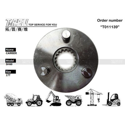 XKBR-00069 블랙 R80-7 발굴기 스윙 1 단계 운반 장치로 장착 된 행성 적도기 수압 전력 및 향상된 운영 내구성을 제공합니다